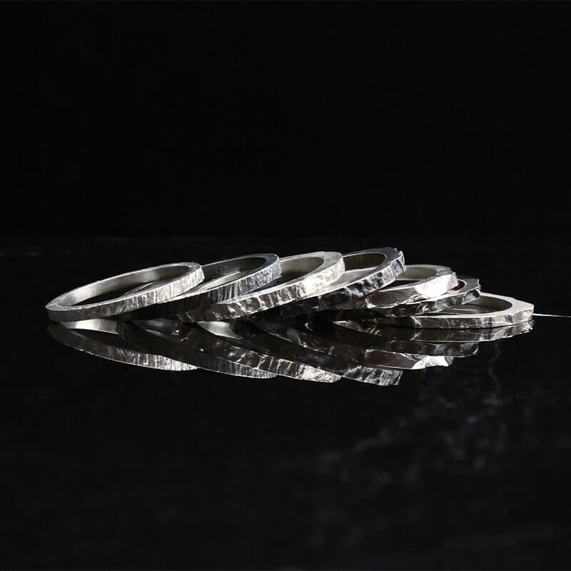 Bague semainier en argent