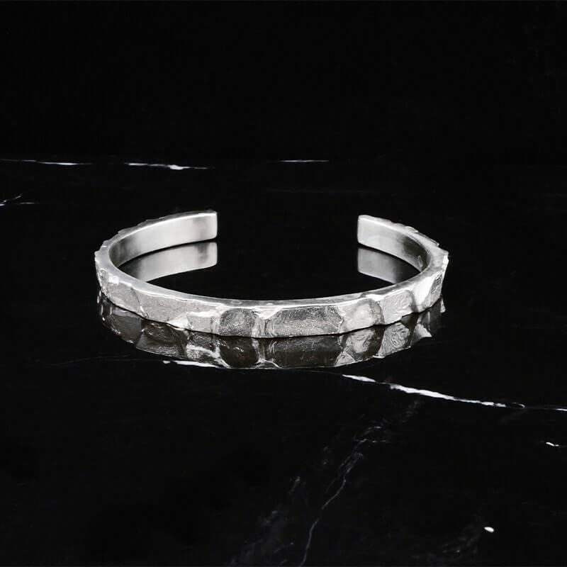 A-76 silver cuff-bracelet