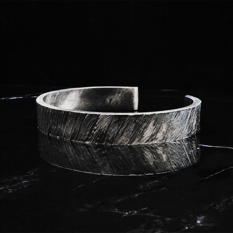 Manchette homme Tungstène L