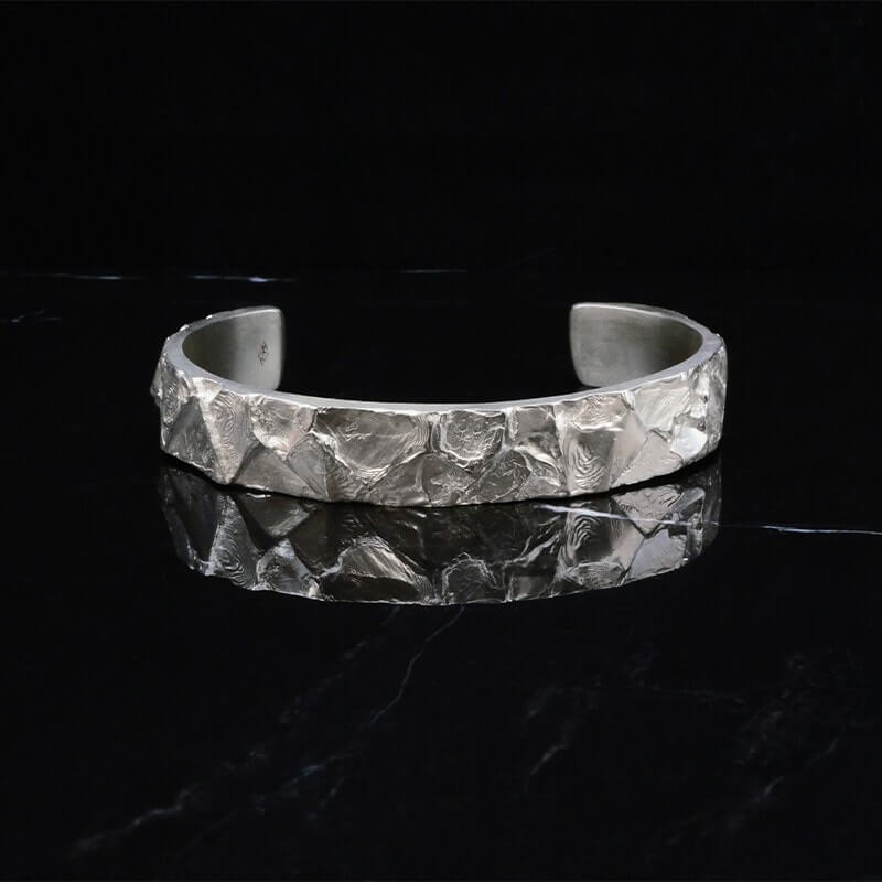 A-76-L silver cuff-bracelet