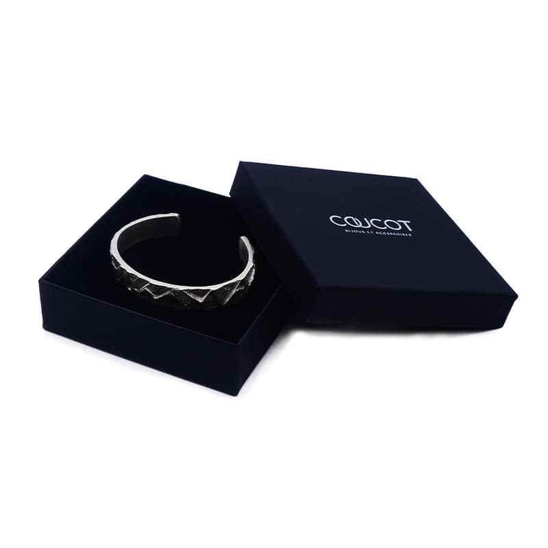 A-76-L silver cuff-bracelet