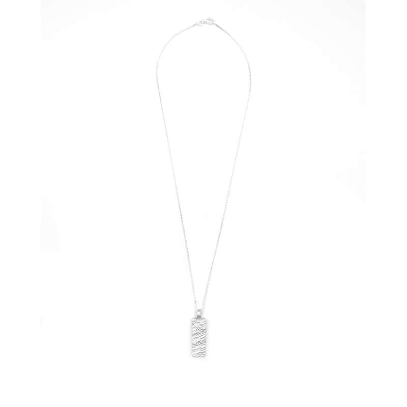 Hyper-IO-S silver necklace