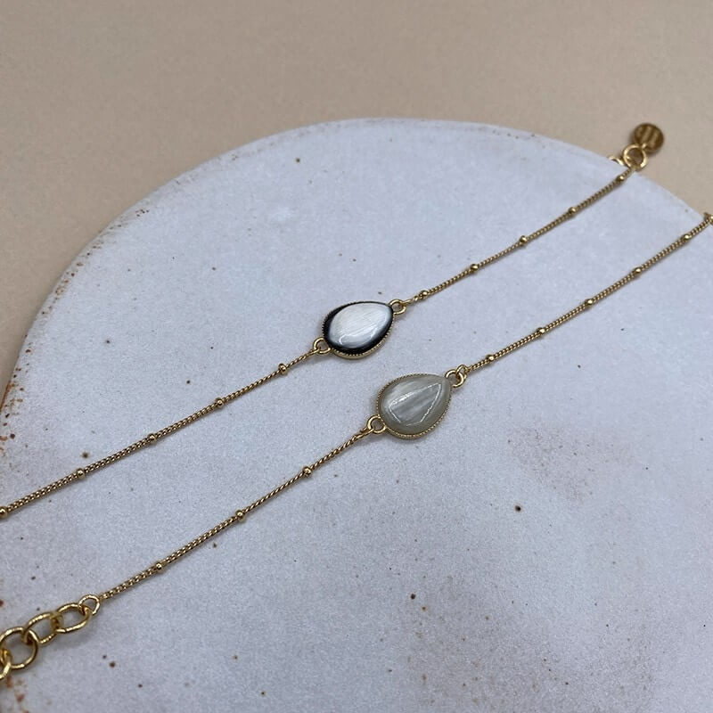 Bracelet en plaqué or - Fernande