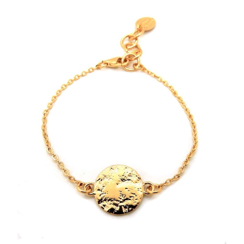 Bracelet en plaqué or - Gloria