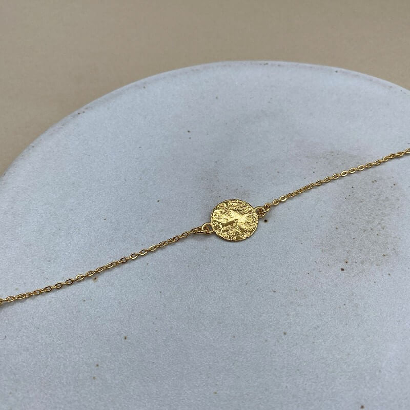 Bracelet en plaqué or - Gloria