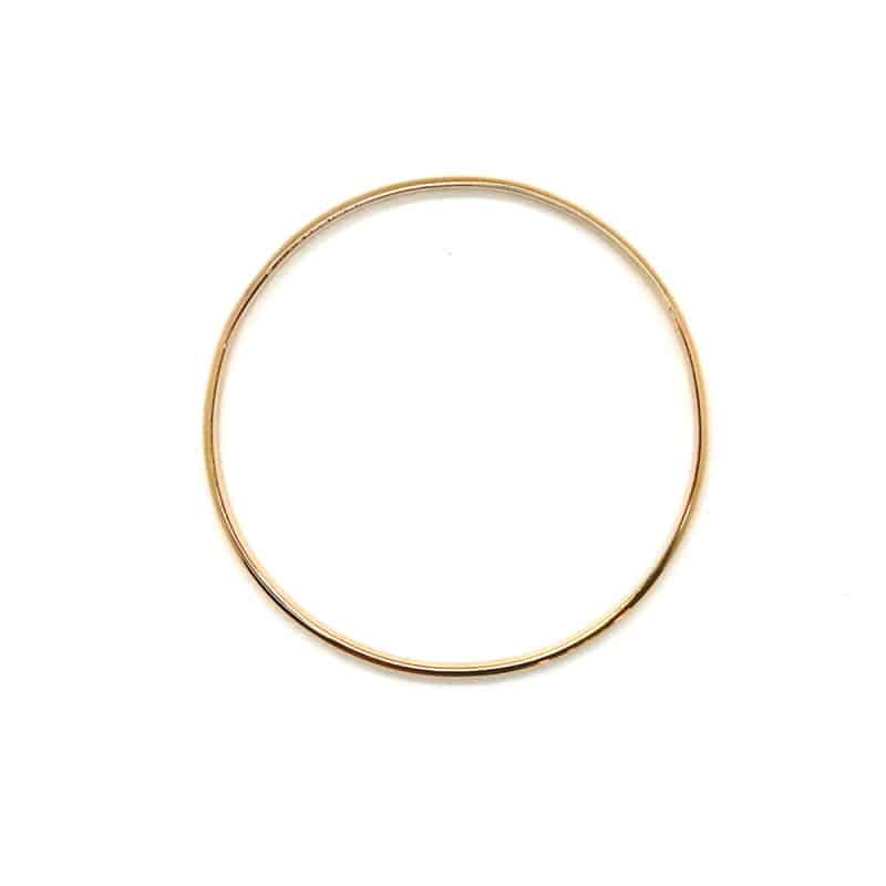 Gold plated Agnes wedding band