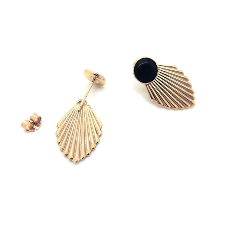 Gold plated earrings - Eros