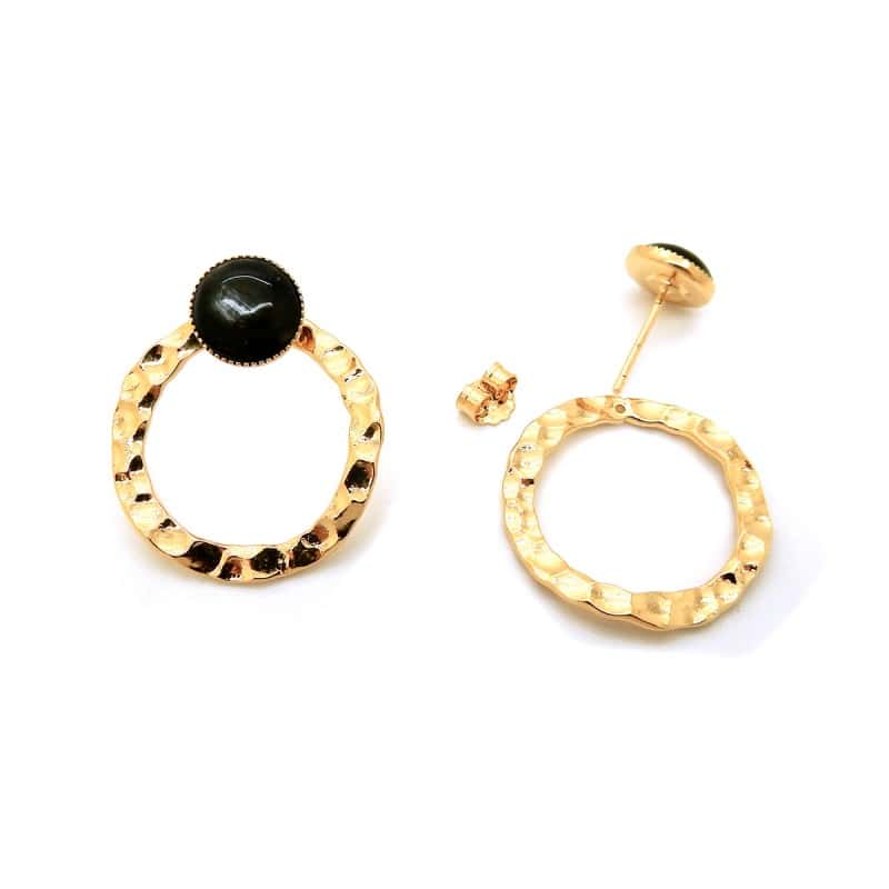 gold plated earrings - Orpheus