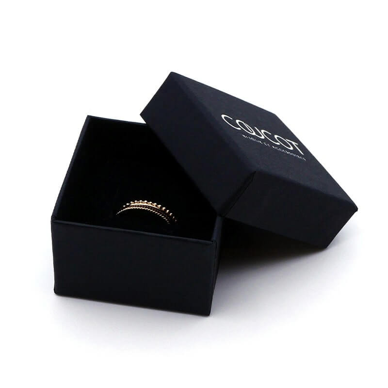 Bague semainier en plaqué or - 3 bagues