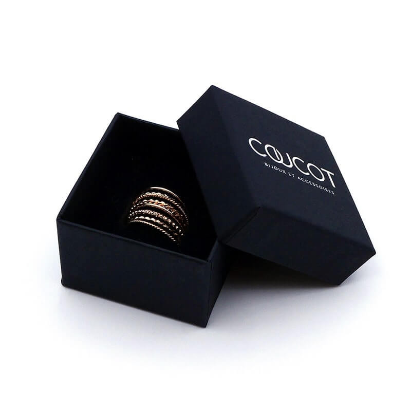 Bague semainier en plaqué or - 10 bagues