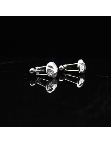 Boutons de manchettes en argent A76