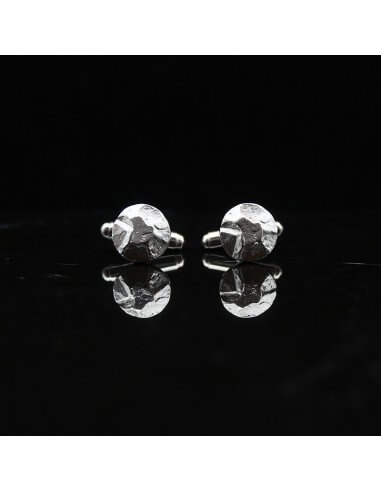 Boutons de manchettes en argent A76