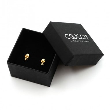 Boucles d'oreilles tête de mort en...