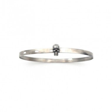 Bracelet réglable - tête de mort